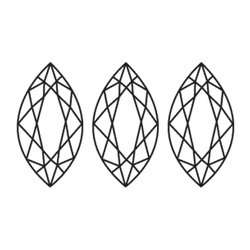 Side Diamond Shape – Marquise