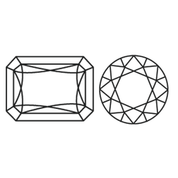 Diamond Shape – Radiant-Round