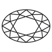Diamond Shape – Oval East West