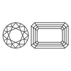 Diamond Shape – Emerald-Round