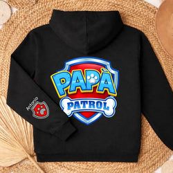 Sudadera con estampado en la manga