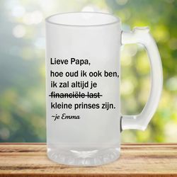 Option – Bierpul Glas