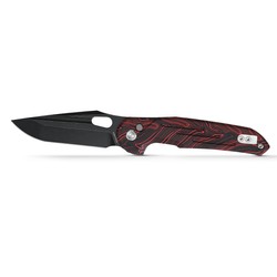 Color – Red-Black Stonewash