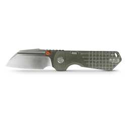 Olive Green Micarta-Satin & Brushed