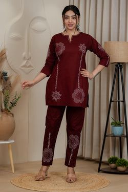 Rich Maroon