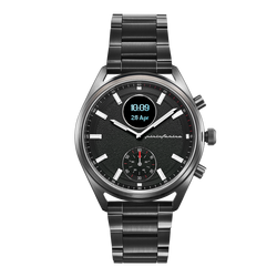 Dark Grey Case with Black Dial