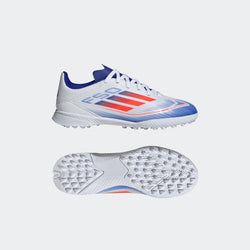 adidas F50 League Turf Boots Kids – White