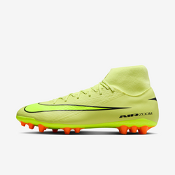 Nike Mercurial Superfly 10 Academy Artificial-Grass High-Top Soccer Cleats – Limelight