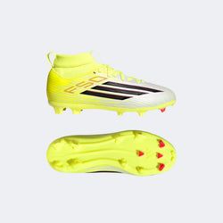 adidas F50 LEAGUE Mid Cut Firm Ground / Multi Ground Football Boots Kids – Yellow
