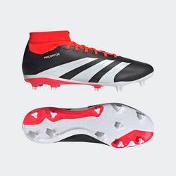 adidas Predator League Sock Firm Ground Cleats – Black