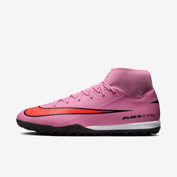 Nike Mercurial Superfly 10 Academy Turf High-Top Soccer Shoes – Pink