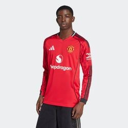 adidas Manchester United 25/26 Long Sleeve Jersey – Home