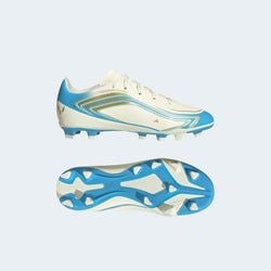 adidas F50 Club Messi Firm/Multi-Ground Cleats Kids – White