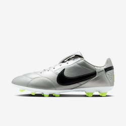Nike Premier 3 Firm-Ground Low-Top Soccer Cleats – Silver