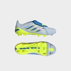 adidas PREDATOR LEAGUE Fold-Over Tongue Firm Ground Football Boots Kids – Blue