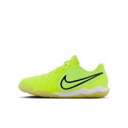 Nike Jr. Tiempo Legend 10 Club Little/Big Kids' Indoor/Court Low-Top Soccer Shoes – Volt