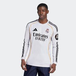 adidas Real Madrid 25/26 Long Sleeve Jersey – Home