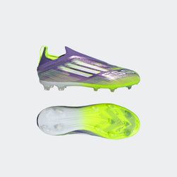 adidas F50 Elite Laceless Firm Ground Cleats Kids – Purple