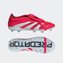 adidas Predator Pro Fold-Over Tongue Firm Ground Cleats – Red