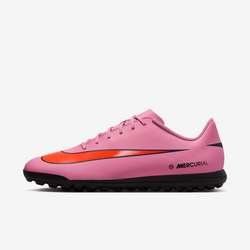 Nike Mercurial Vapor 16 Club Turf Low-Top Soccer Shoes – Pink