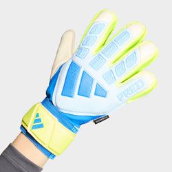adidas PREDATOR GOALKEEPER GLOVE MATCH FINGERSAVE JUNIOR – Blue