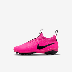 Nike Jr. Tiempo Maestro Club Little Kids' Multi-Ground Low-Top Soccer Cleats – Pink