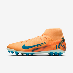 Nike Mercurial Superfly 10 Academy Artificial-Grass High-Top Soccer Cleats – Orange