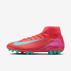 Nike Mercurial Superfly 10 Academy Artificial-Grass High-Top Soccer Cleats – Ember