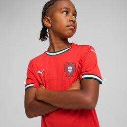 PUMA Portugal 2025 Big Kids' Replica Soccer Jersey – Home