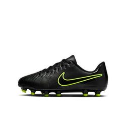 Nike Jr. Tiempo Legend 10 Club Younger/Older Kids' Multi-Ground Low-Top Soccer Cleats – Black