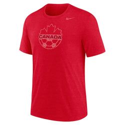 Canada Core Men's Nike Tri-Blend Short-Sleeve Soccer Tee – Red