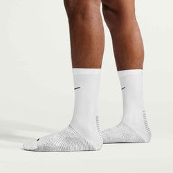 NikeGrip Vapor Strike Soccer Crew Socks – White
