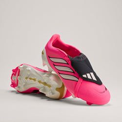 adidas Predator League Fold-Over Tongue Firm/Multi-Ground Cleats – Pink