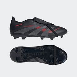 adidas Predator League Fold-Over Tongue Firm/Multi-Ground Cleats – Black