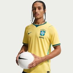 Brazil National Team 2026 Stadium Men's Nike Dri-FIT Soccer Replica Jersey – Home