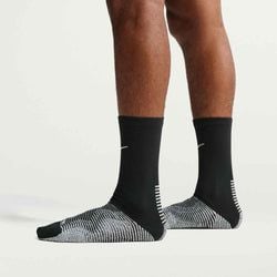 NikeGrip Vapor Strike Soccer Crew Socks – Black