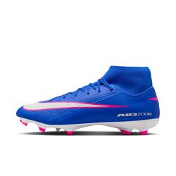 Nike Mercurial Superfly 10 Academy Multi-Ground High-Top Soccer Cleats – Blue