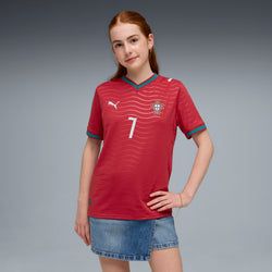 PUMA Portugal 2026 Ronaldo Big Kids' Soccer Jersey – Home