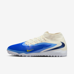 Nike Phantom 6 High Academy Turf Soccer Shoes – Blue