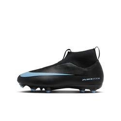 Nike Jr. Mercurial Superfly 10 Academy Younger/Older Kids' Multi-Ground High-Top Soccer Cleats – Black