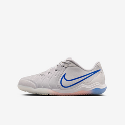Nike Jr. Tiempo Legend 10 Academy Younger/Older Kids' Indoor/Court Low-Top Soccer Shoes – White