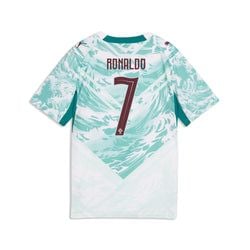 PUMA Portugal 2026 Ronaldo Big Kids' Soccer Jersey – Away