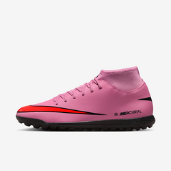 Nike Mercurial Superfly 10 Club Turf High-Top Soccer Shoes – Pink