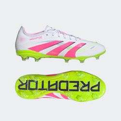 adidas Predator 25 Pro Firm Ground Cleats – White