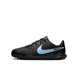 Nike Jr. Tiempo Legend 10 Club Younger/Older Kids' Turf Low-Top Soccer Shoes – Black