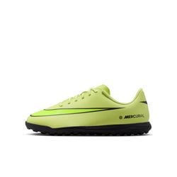 Nike Jr. Mercurial Vapor 16 Club Younger/Older Kids' Turf Low-Top Soccer Shoes – Lime