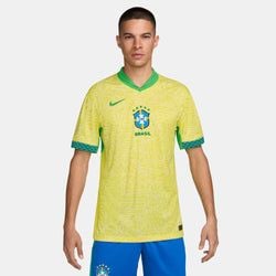Brazil 2024 Stadium Men's Nike Dri-FIT Soccer Replica Jersey – Home