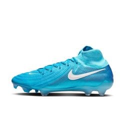 Nike Phantom Luna 2 Elite Firm-Ground High-Top Soccer Cleats – Blue