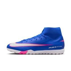 Nike Mercurial Superfly 10 Academy Turf High-Top Soccer Shoes – Blue