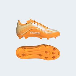 adidas F50 League Messi Firm/Multi-Ground Cleats Kids – Orange